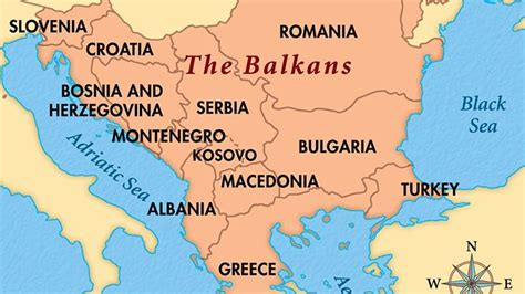 THE BALKANS Counties of Southeast Europe are also called the Balkans ...