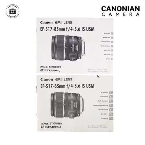 Jual Buku Panduan Lensa Canon Ef S Mm Is Usm Di Lapak Canonian