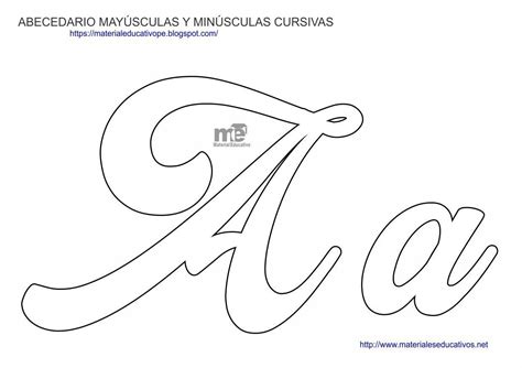 Moldes De Letras Cursivas Para Imprimir Em Tamanho Real Alfabeto Sexiz Pix