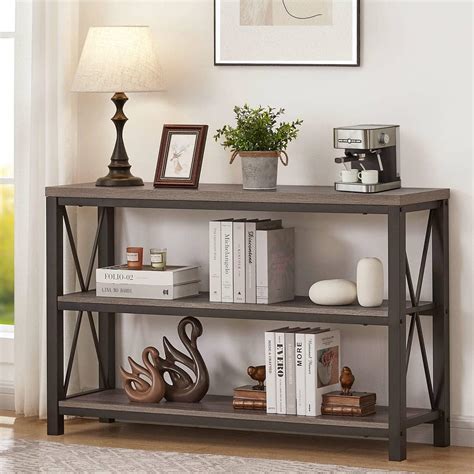 BON AUGURE Rustic Sofa Table Behind Couch India Ubuy