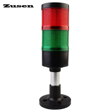 Zusen 70mm TBQ70 2T W D J 12V 24V 110V 220V Led Two Story Signal Tower