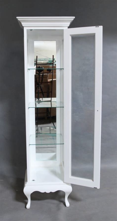 Mahogany Single Door Glass Display Cabinet Turendav Australia Antique Reproduction Furniture