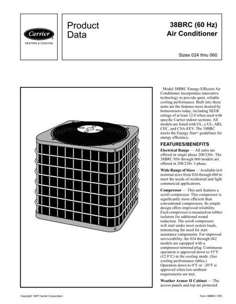 Carrier Air Handler Model Number Nomenclature