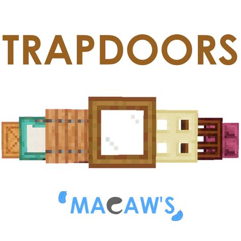 Install Macaws Trapdoors Minecraft Mods And Modpacks Curseforge