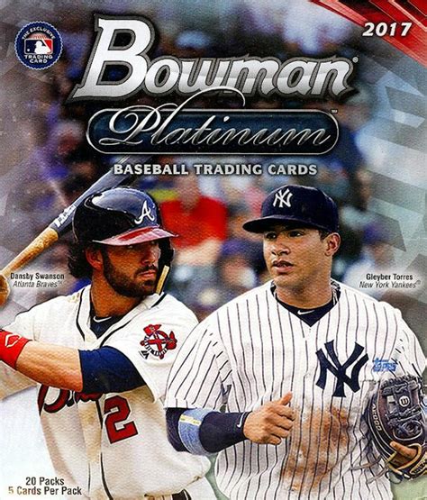 2017 Bowman Platinum Baseball 20 Pack Mega Box Da Card World