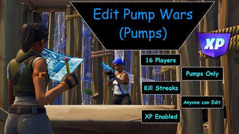 Edit Pump Wars Pumps By Spectralgamer Fortnite