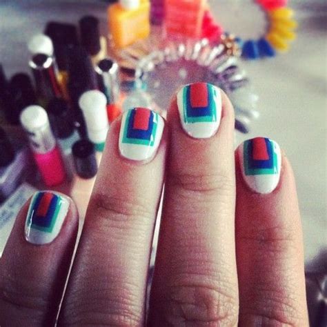 Naked Nails No More Celine Ss Colorblock Nails Nailswag Taken