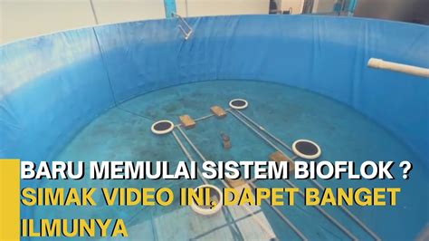 Pemula Wajib Tonton Penjelasan Detail Mengenai Sistem Bioflok Untuk