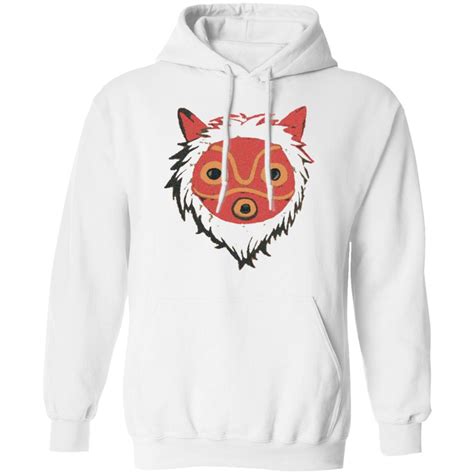 Mononoke - Wolf Princess Hoodie Unisex - Ghibli Store