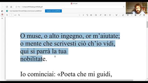 Divina Commedia Inferno Ii Youtube