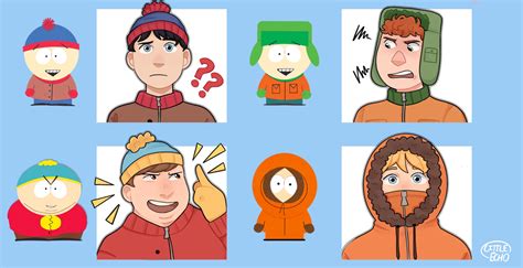 The South Park Boys By Littleechoartist On Deviantart