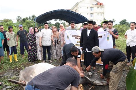 Idul Adha 1445 H Polres Morowali Sembelih 25 Hewan Kurban PROlifik Id