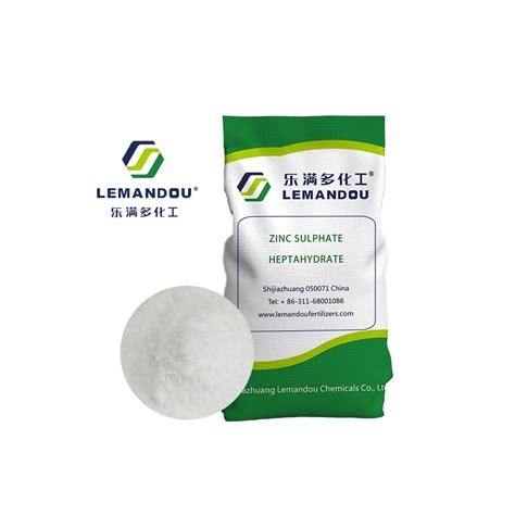 Factory Supply Zn Zinc Sulphate Heptahydrate Fertilizer China