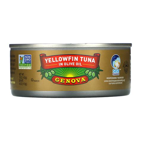 Genova Yellowfin Tuna In Olive Oil Oz G