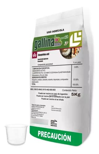 Insecticida Gallina Ciega Gusano De Alambre Gallinatox 5 Kg