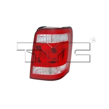 TYC 11 6261 01 Tail Light Assembly Fits Ford Escape