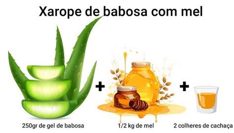 Xarope De Babosa Mel Para Enxaqueca E M Circula O