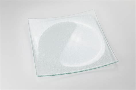 Clear Glass Square Plate Rentals Well Dressed Tables