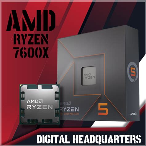 Amd Ryzen X Cores Threads Socket Am Zen Pcie Cpu