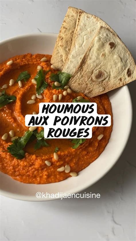 Houmous Aux Poivrons Rouges Veganistische Recepten Veganistisch