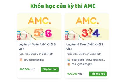 thi amc   va nhung thong tin  biet codemathvn