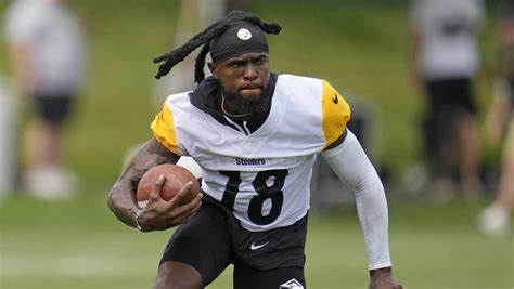 Steelers WR Diontae Johnson hopeful he is on the mend