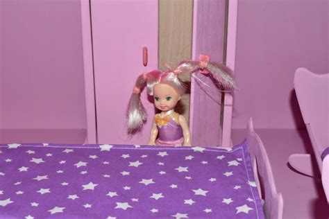 Free Picture Bedroom Blonde Hair Furniture Miniature Pink Toys