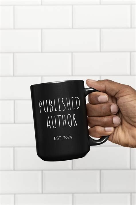 Published Author Writer Mugs Oz Or Oz Gifts For Authors Gifts