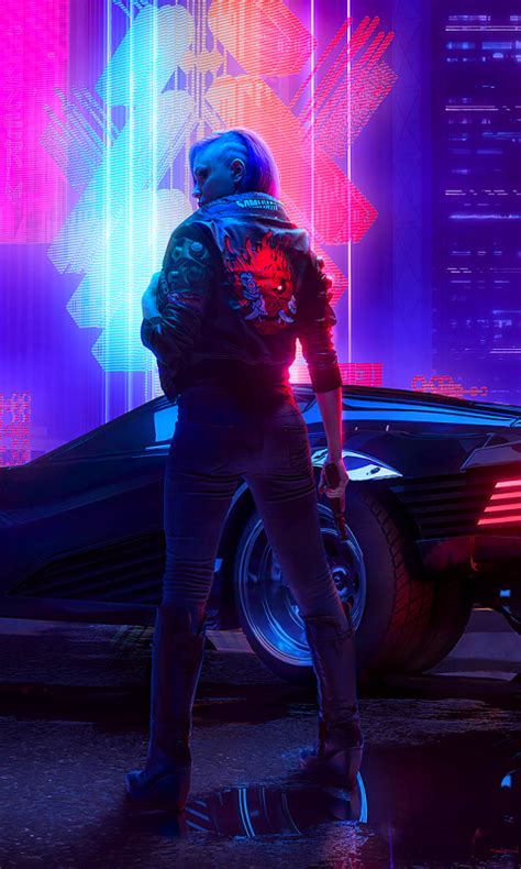 Papel De Parede Para Celular Cyberpunk Futurista Videogame