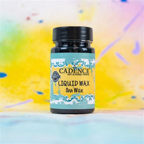 Cadence Liquid Wax Black 90ml Highlight Crafts
