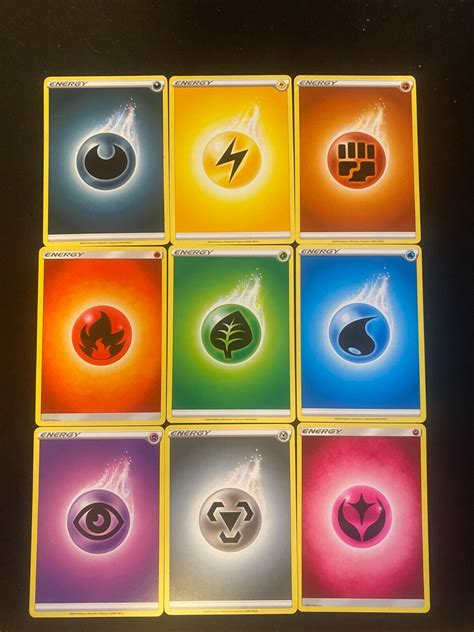 Pokemon Energy Cards