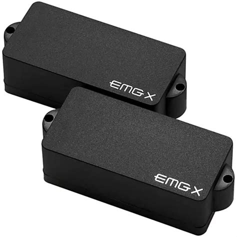 Emg P X Active Bass Pickup Set Black Musicians Friend