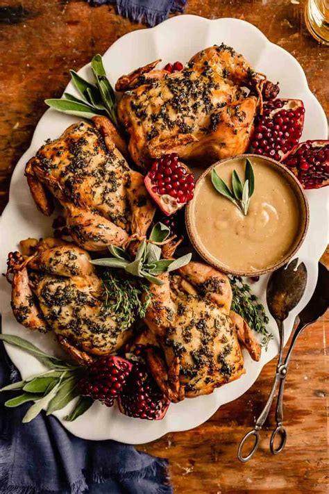 Stuffed Cornish Game Hens Recipe Zestful Kitchen