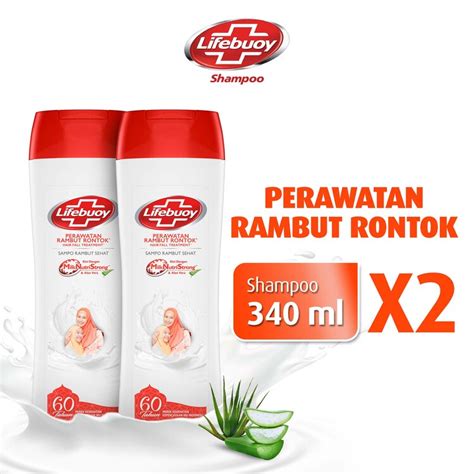 Jual Lifebuoy Shampoo Anti Hair Fall 340ml Twin Pack Shopee Indonesia