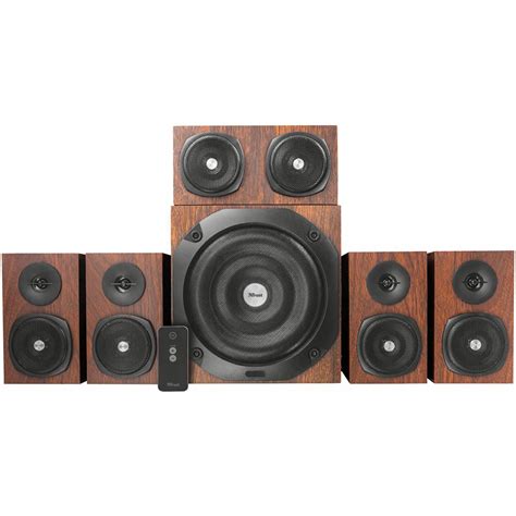 Колонки TRUST Vigor 5.1 Surround Speaker System for PC brown (21786) ᐉ ...