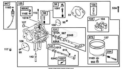 Briggs And Stratton Nikki Carburetor Parts Diagram Carbureto