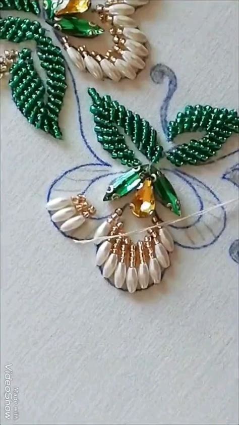 Pin By Rojas Luz On Pines Creados Por Vos Bead Embroidery Tutorial