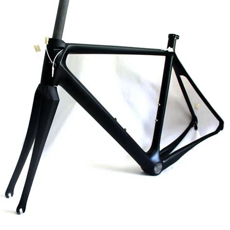 Carbon road bike frames Black Matt bicycle carbon road frame carbon fiber frameset available ...