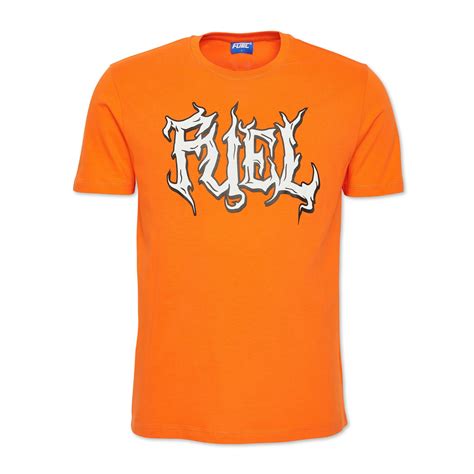 Orange Branded T Shirt 3125113 Fuel