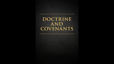 Doctrine And Covenants 109 112 Youtube