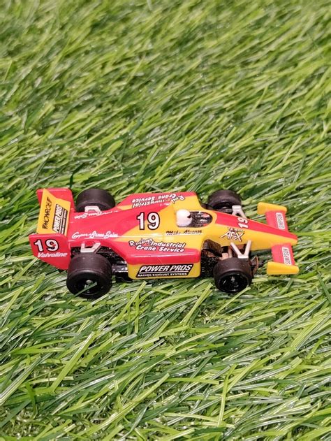 1994 Tomy Afx Super G Plus Power Pros 19 Indy Formula 1 Ho Slot Car