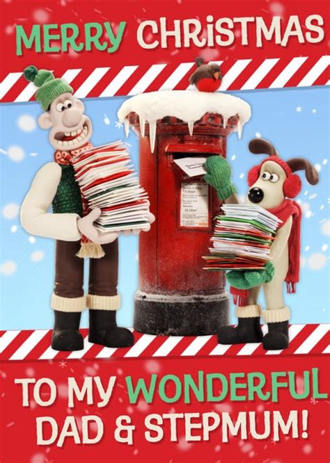 Wallace And Gromit Christmas Card Moonpig