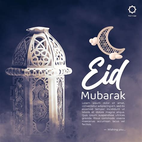 Premium Psd Eid Mubarak And Eid Ulfitr Social Media Banner Template