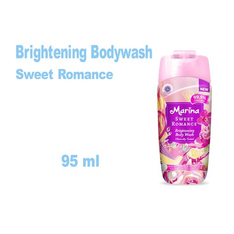 Jual MARINA Brightening Body Wash Botol 95ml Sabun Cair Shopee