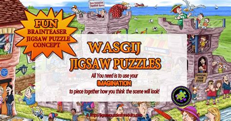 Wasgij Jigsaw Puzzles Brilliant Funny Brainteaser Jigsaw Puzzles