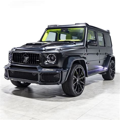 Mercedes Amg Brabus G800 2023 Un Suv De Luxe Haute Performance Doté D Un Puissant V8 De 800 Ch