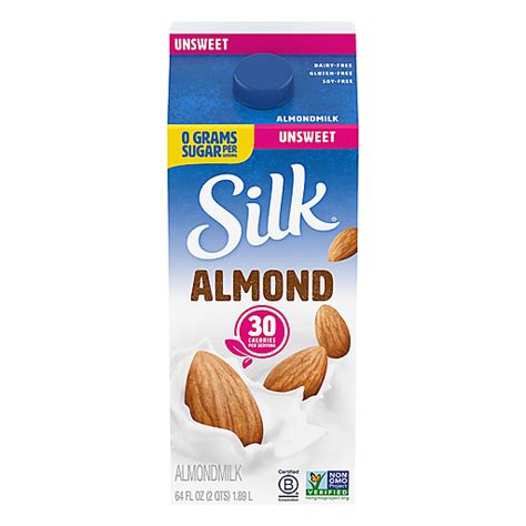 Silk Unsweetened Soy Almondmilk Milk And Plant Based Milks Pic N Sav