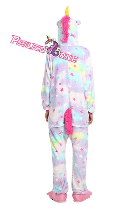 Combinaison Pyjama Star Licorne Animaux Déguisement Flanelle Kigurumi