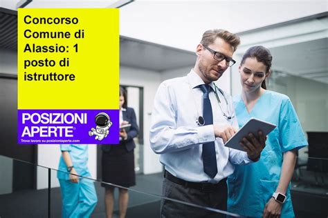 Concorso Comune Di Alassio Posto Di Istruttore