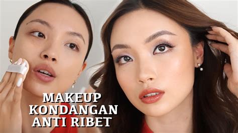 Makeup Kondangan Kilat Anti Ribet Pakai Produk Lokal Affordable Youtube